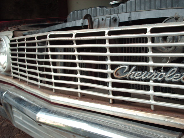 64 Impala picture of the grill Nice trim can make a classic car a beautiful 