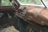 the interior on one of the 40s fords