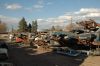picture of parts in a classic car junk yard