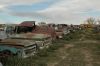 A row of old trucks as far as you can see