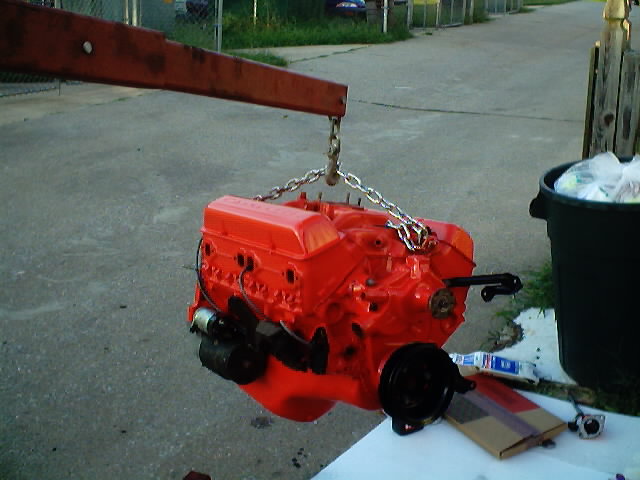 POR15 review; painting a chevy small block engine