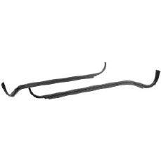 chevrolet restoration parts, 1963 to 1964 Impala Trunk Weatherstrip Channels - 2pc