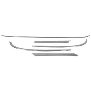 Chevrolet restoration parts, 1963 to 1964 Impala Windshield Molding, 5 pieces