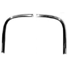 Chevy restoration parts, 1964 Impala SS/Bel Air Rear Cove Molding, Inner