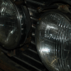 headlights installed
