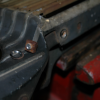 rusty screw removed
