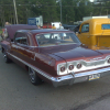 63 Impala rear view