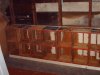 the first row of shelving